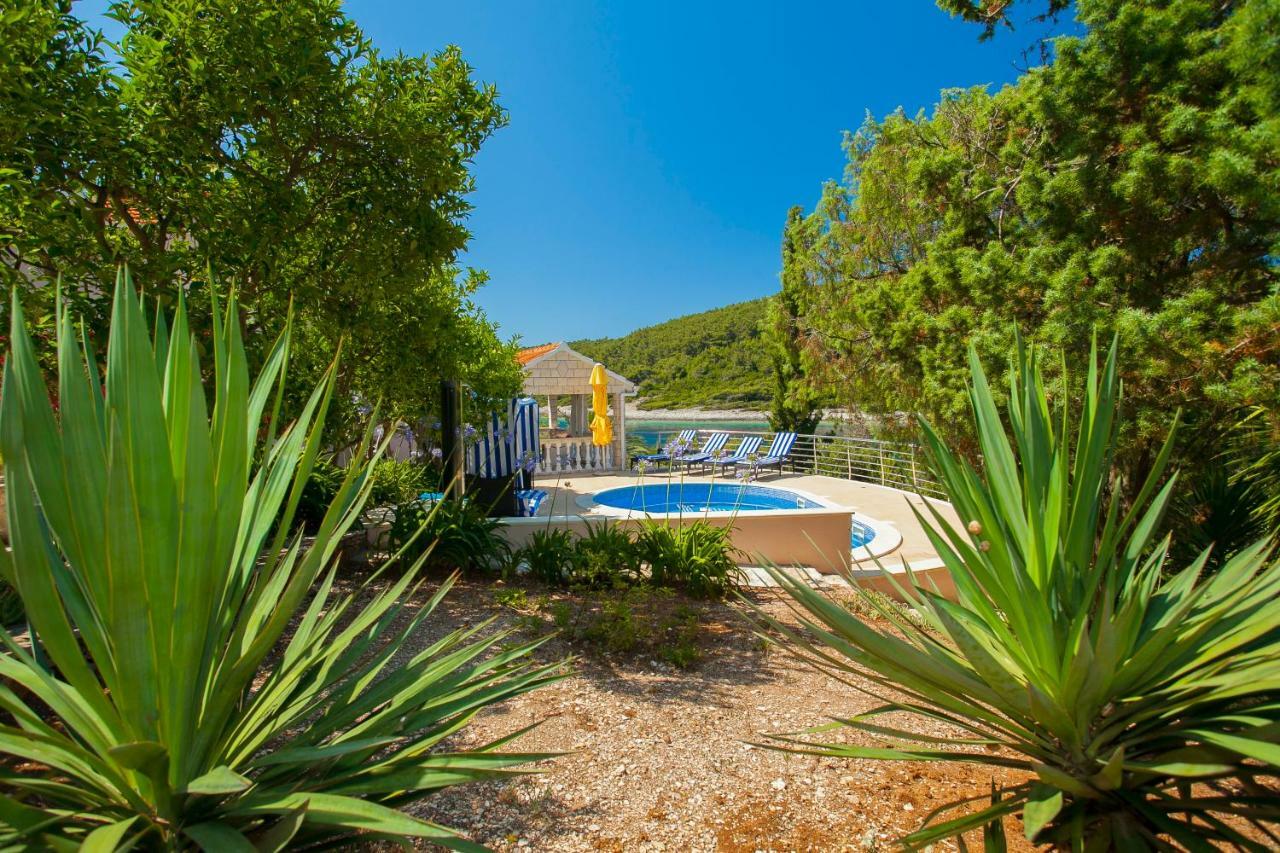 Waterfront Villa With Pool Vela Luka Exterior foto